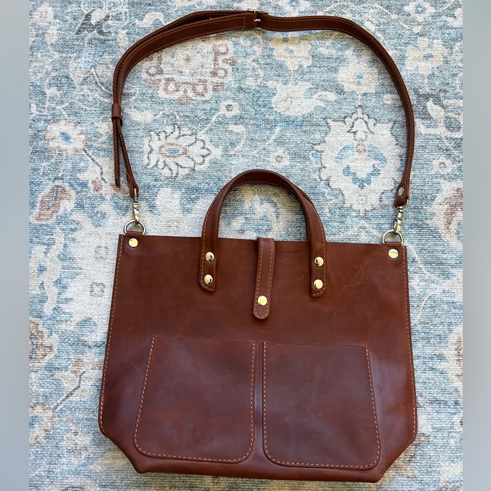 Old Town Leather Mini Tote